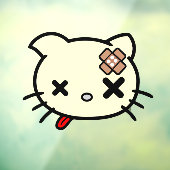 病気の子猫 ウィンドウサイン (シート3)