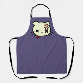 病気の子猫 エプロン