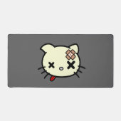 病気の子猫 デスクマット (正面)