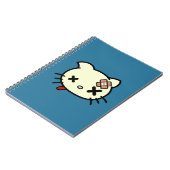 病気の子猫 ノートブック (左側)