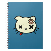 病気の子猫 ノートブック (正面)