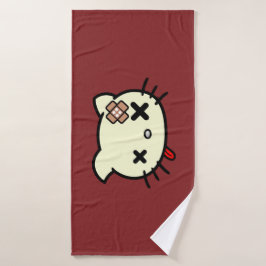 病気の子猫 バスタオル