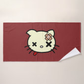 病気の子猫 バスタオル (バスタオル)