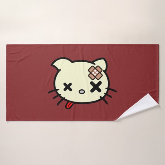 病気の子猫 バスタオル (バスタオル)