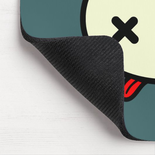 病気の子猫 マウスパッド (コーナー)