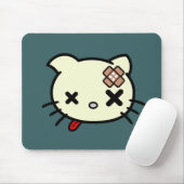 病気の子猫 マウスパッド (マウス)