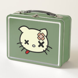 病気の子猫 メタルランチボックス