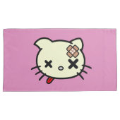 病気の子猫 枕カバー (正面右)