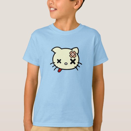 病気の子猫 Tシャツ (正面)