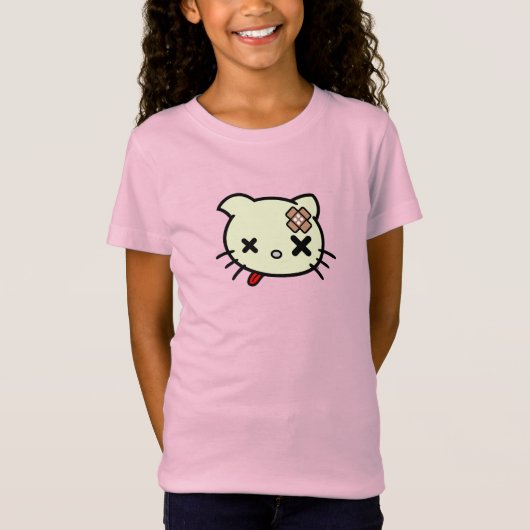病気の子猫 Tシャツ (正面)