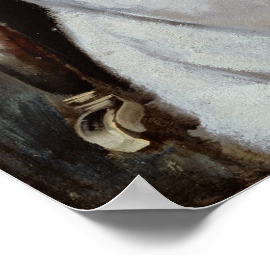 病気の少女 ポスター (角)