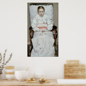 病気の少女 ポスター (キッチン)