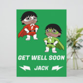 病気の少年すごいの英雄が元気になる (スタンド正面)