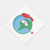 病気の惑星 スタンダードランチョンナプキン (角)