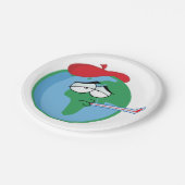 病気の惑星 ペーパープレート (アングル)