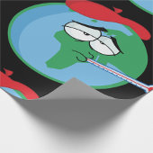 病気の惑星 ラッピングペーパー