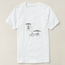 病気の澄ん症状を示す Tシャツ