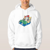 病気の犬 パーカ (正面)