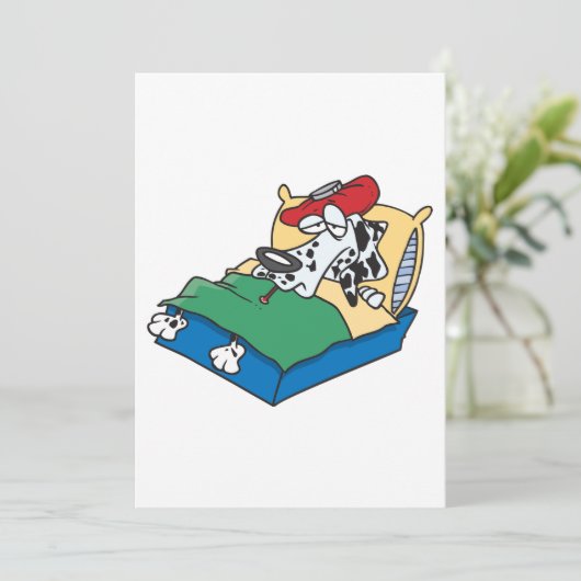 病気の犬 招待状 (スタンド正面)