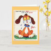 病気の理由が分からない…しかし カード (黄色い花)