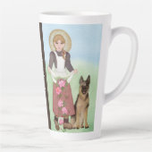 病気の虐待と脆弱な人々の聖ジェルマン保護者 カフェラテマグ (右)