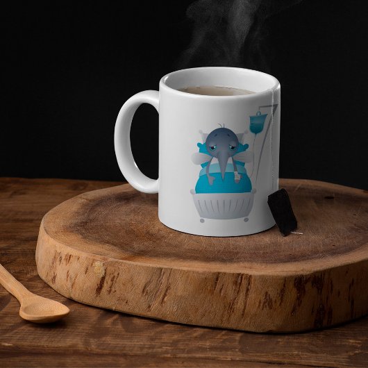病気の蚊のマグカップ コーヒーマグカップ