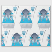 病気の蚊 ラッピングペーパー (フラット)