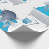 病気の蚊 ラッピングペーパー (角)