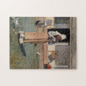 病気の鶏 | ウィンズローホーマー ジグソーパズル (横)