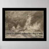 病気は健康を損なうポスター ポスター (正面)