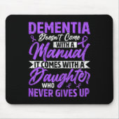 病気は手動ハイマー来マー・アワルでは起こらない マウスパッド (正面)