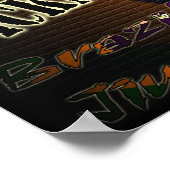 病気をキャッチ – ブラジル柔術ポスター ポスター (角)