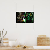 病気をキャッチ – ブラジル柔術ポスター ポスター (キッチン)