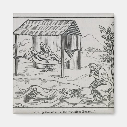 病気を治す マグネット (正面)