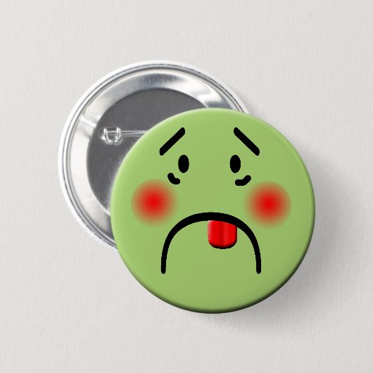 病気ボタン 缶バッジ (正面&裏面)