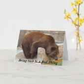 病気悪い事ですであることは カード (黄色い花)