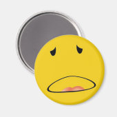 病気感じの絵文字 マグネット (正面/裏面)