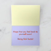 病気最低だ カード (内部)