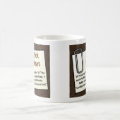 病気欠勤日 コーヒーマグカップ (中央)