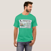 病気欠勤日-煙突の鶏の人のティー Tシャツ (正面フル)