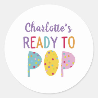 病気準ポップ・アートの備 ラウンドシール