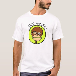 病気猿 Tシャツ