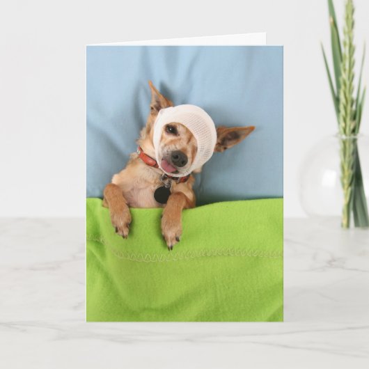 病気青い カード (正面)