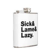 病気&ラメ&怠惰。 フラスク (右)