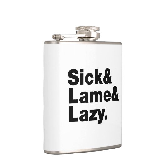 病気&ラメ&怠惰。 フラスク (右)