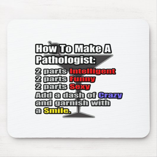 病理医を作る方法 マウスパッド (正面)