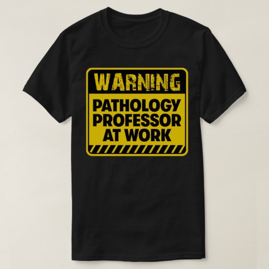 病理学教授 Tシャツ (デザイン正面)