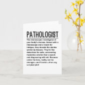 病理学者 カード (黄色い花)