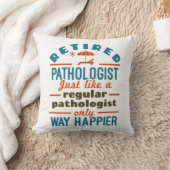 病理退職した学者の病理の引退 クッション (ブランケット)