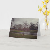 病的なおもしろいハッピーバースデーカード カード (黄色い花)